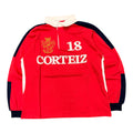 Corteiz Red Polo Longsleeve Tee