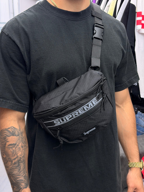 Supreme Black Fanny Pack