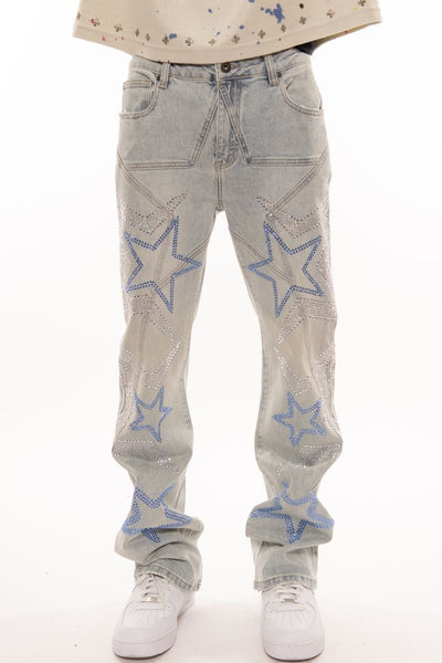 Vicious Blue Star Jean
