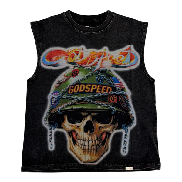 Godspeed Army Man Sleeveless Tee