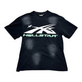 Hellstar black/mint green tee