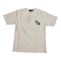 Chrome Heart Blue Denim White Tee