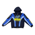 Supreme x Fox Blue/Yellow Hoodie