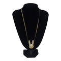 Diamond Bunny Pendant (Includes Chain)