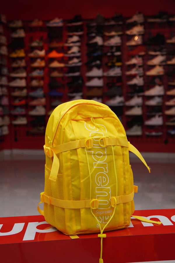 Yellow Supreme Bookbag