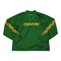 Chrome Heart Yellow Logo / Green Longsleeve Jersey Tee