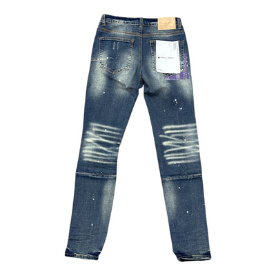 Purple Jean blue “purple patch”