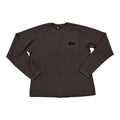 Stüssy Black Logo / Grey Longsleeve Tee