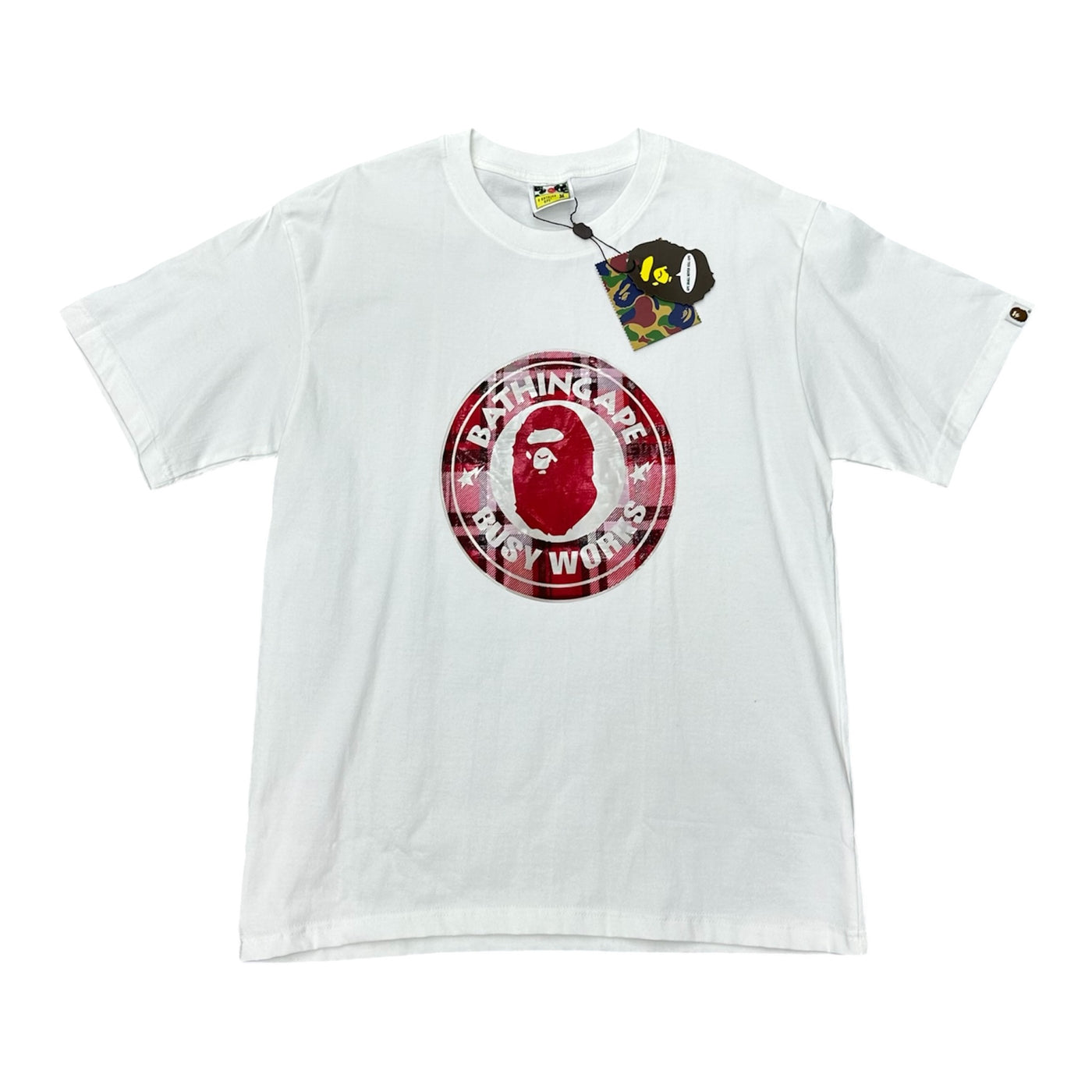Bape Tee Busy Works Red