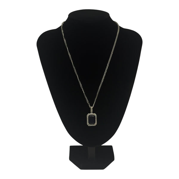 Blue Stone Pendant (Includes Chain)