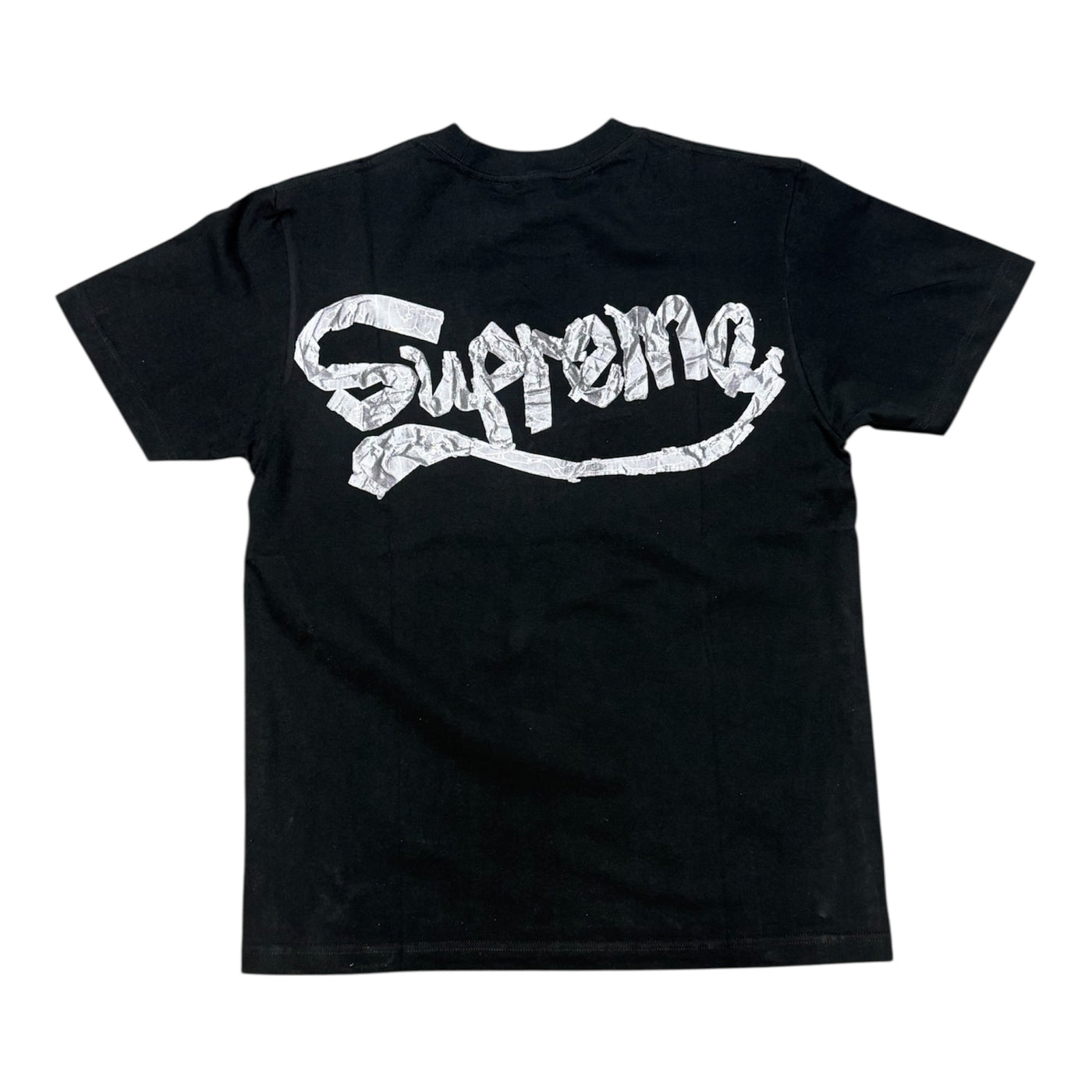 Supreme “Reflective” Black Tee