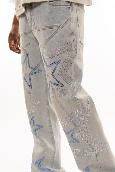 Vicious Blue Star Jean