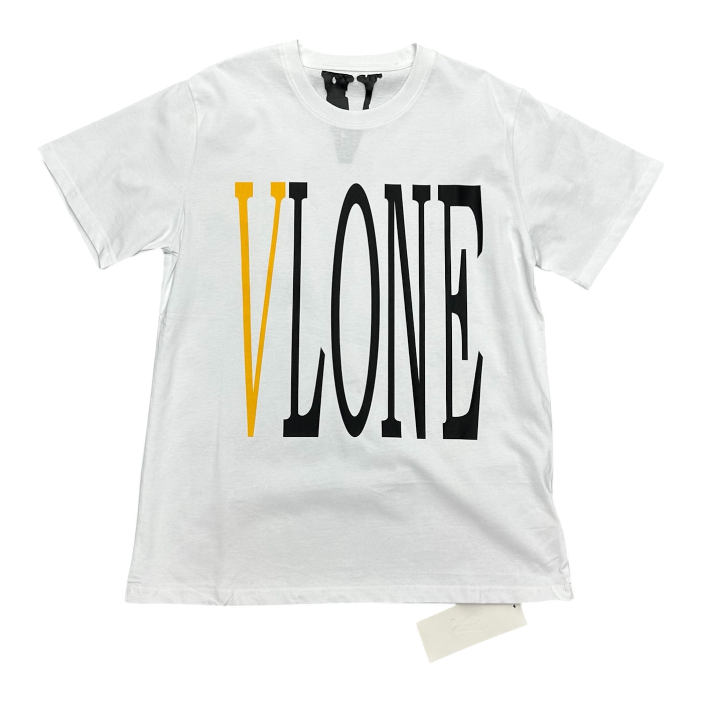 V LONE white/ yellow/ black Tee