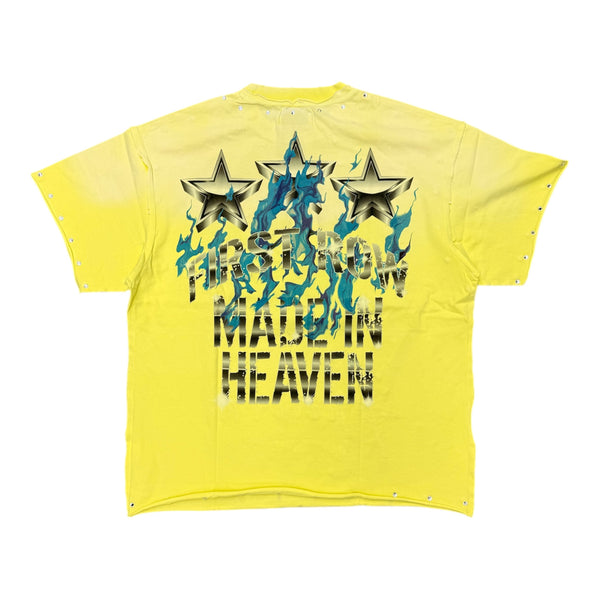 First Row “Made in Heaven” Yellow Tee