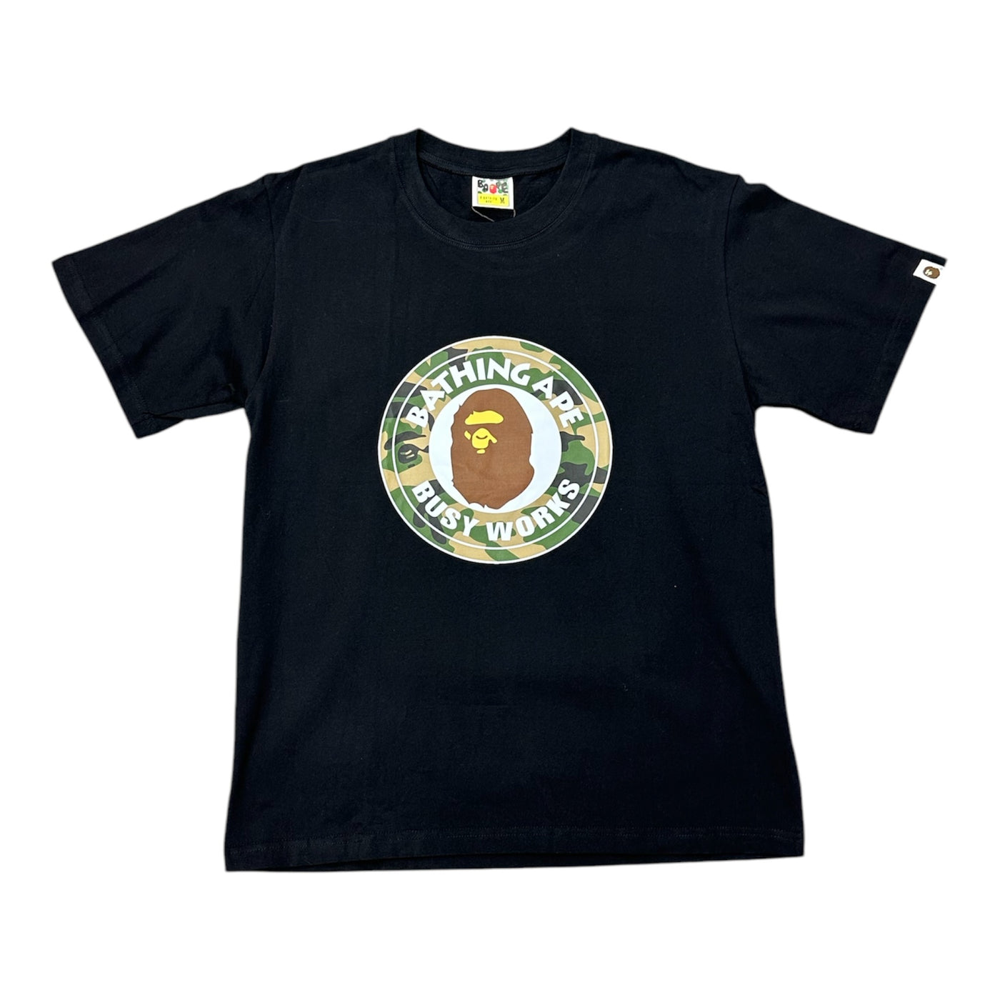 Bape Tee Busy Works Green Camo
