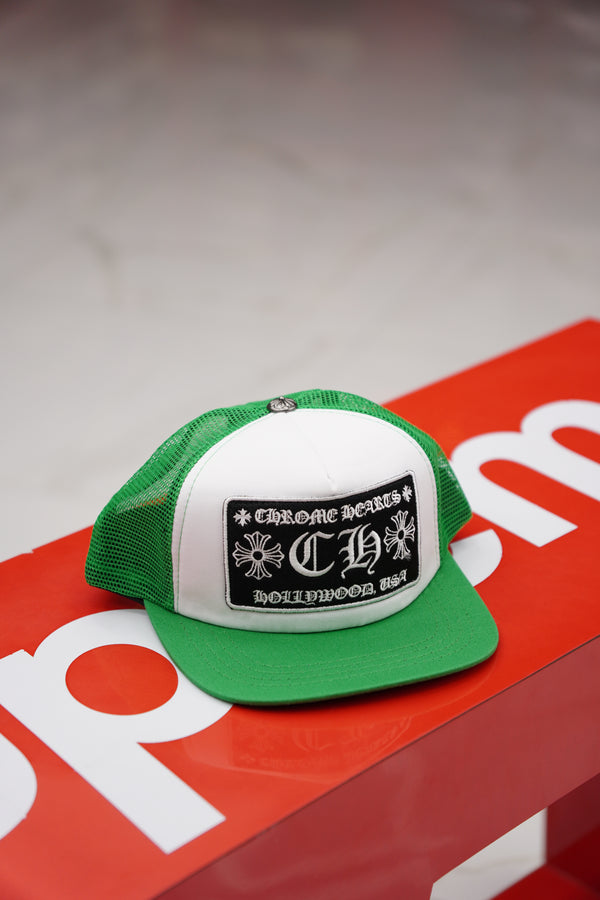 Chrome Heart White/Green Cap
