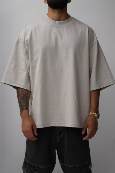 Shaka Wear Light Grey Oversized Tee
