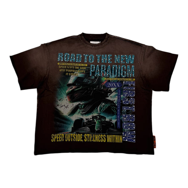 First Row “Speed Outside Stillness Within” Tee