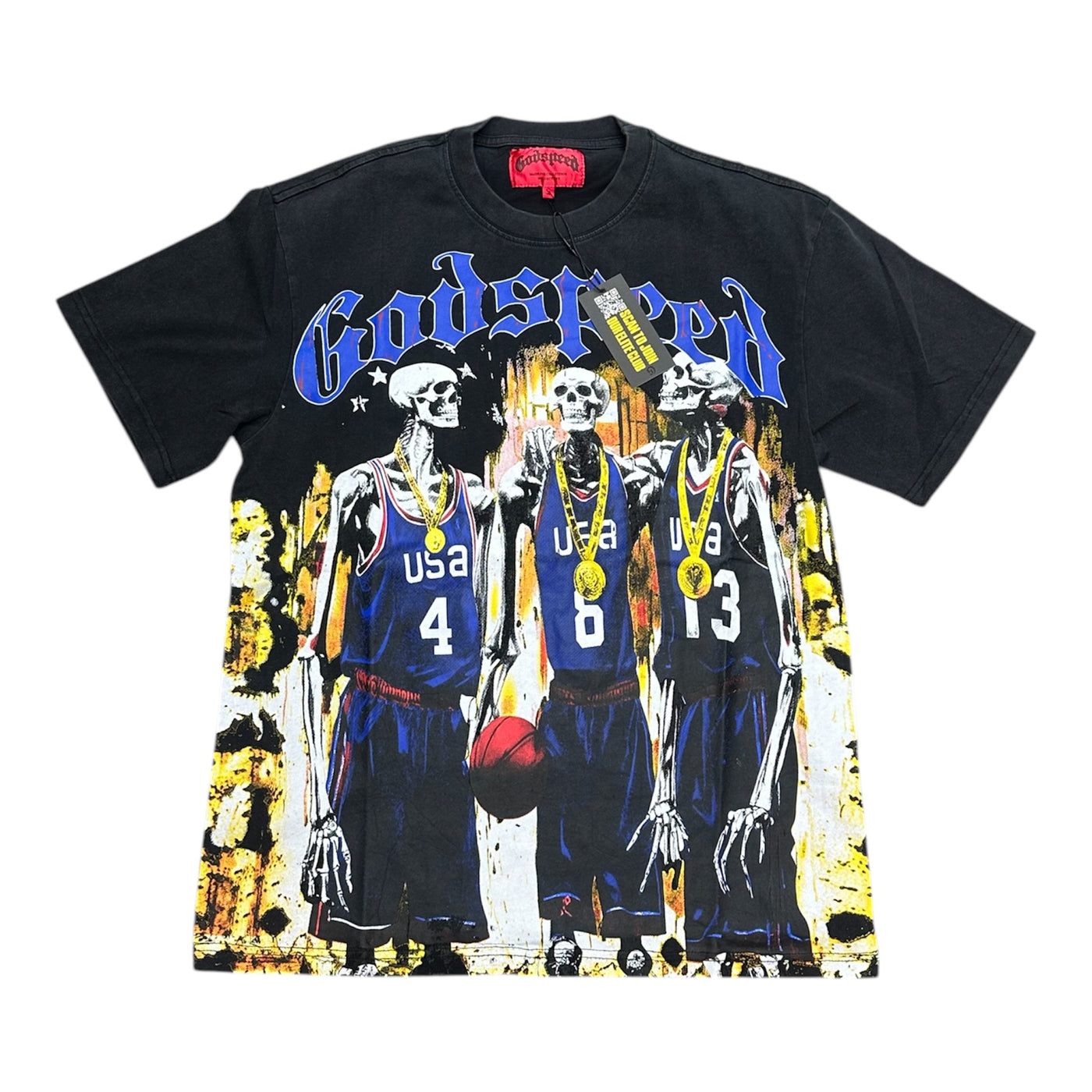 Godspeed “USA” black tee