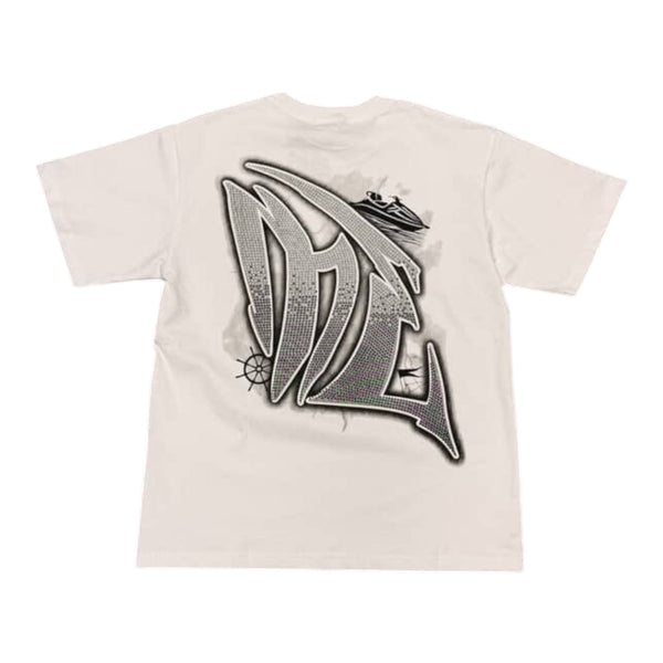 Mixed Emotion “Yetski Angel” White Tee