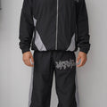 Last Call Reflective Long Sweatpant Grey Set