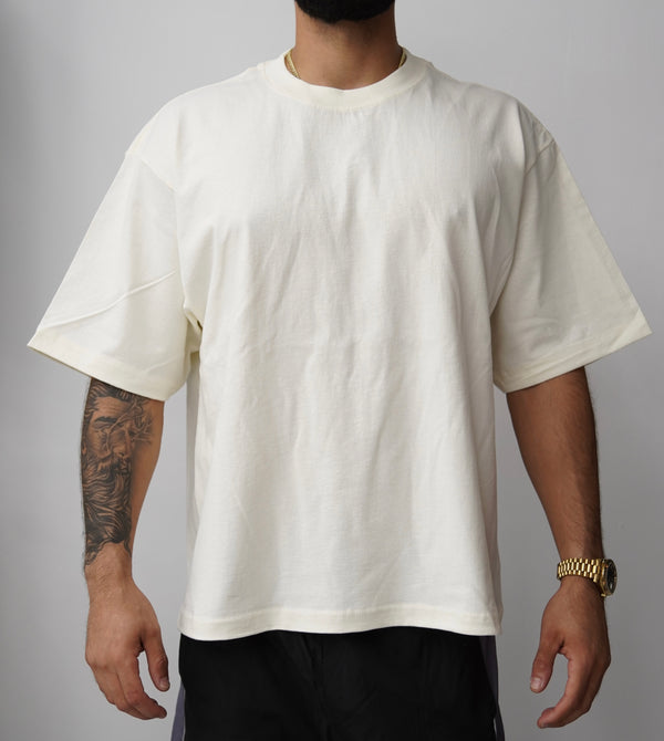 Shaka Wear OFF WHITE Cropped Tee