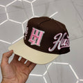 Life Hustlers Brown Rhinestone Cap