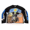 Rough Play “Skull & Brain” Black Longsleeve Tee