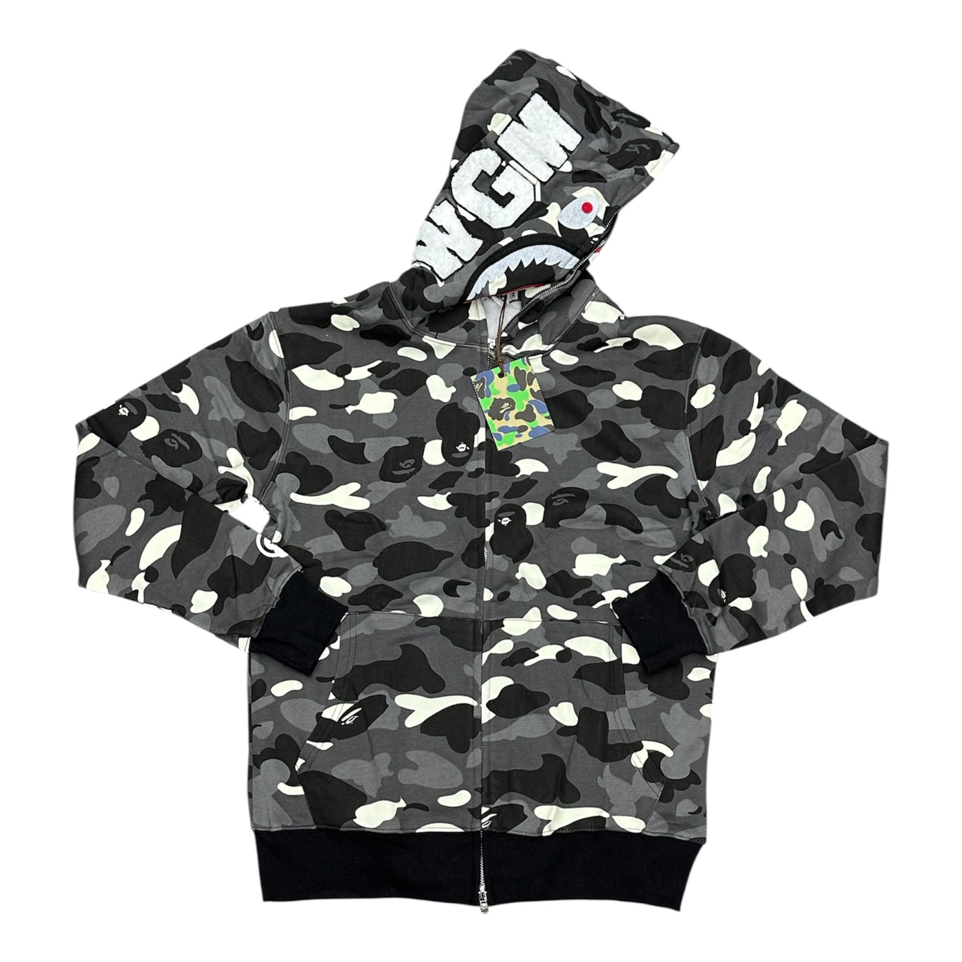 Bape Black/White Hoodie