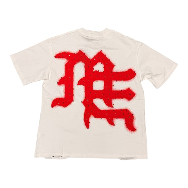Mixed Emotions “Emotions Never Die” Red/White Tee