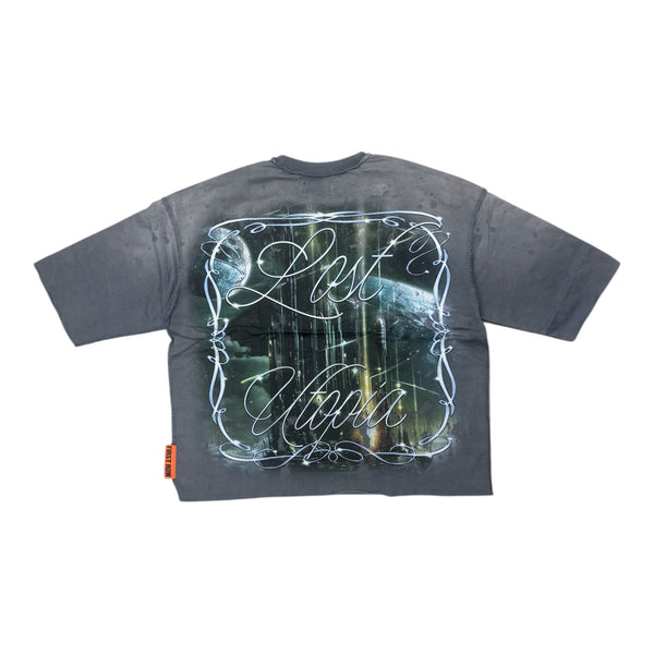 First Row Statue Grey Tee