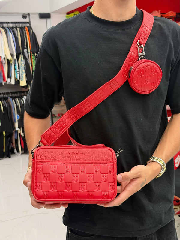 Life Hustler Red Bag