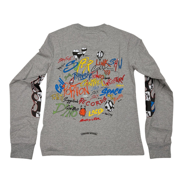Chrome Heart Grey Longsleeve Tee