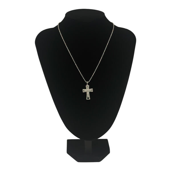 Diamond Medium Cross Pendant (Includes Chain)