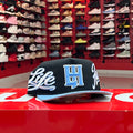 Life Hustler Black/Blue Cap