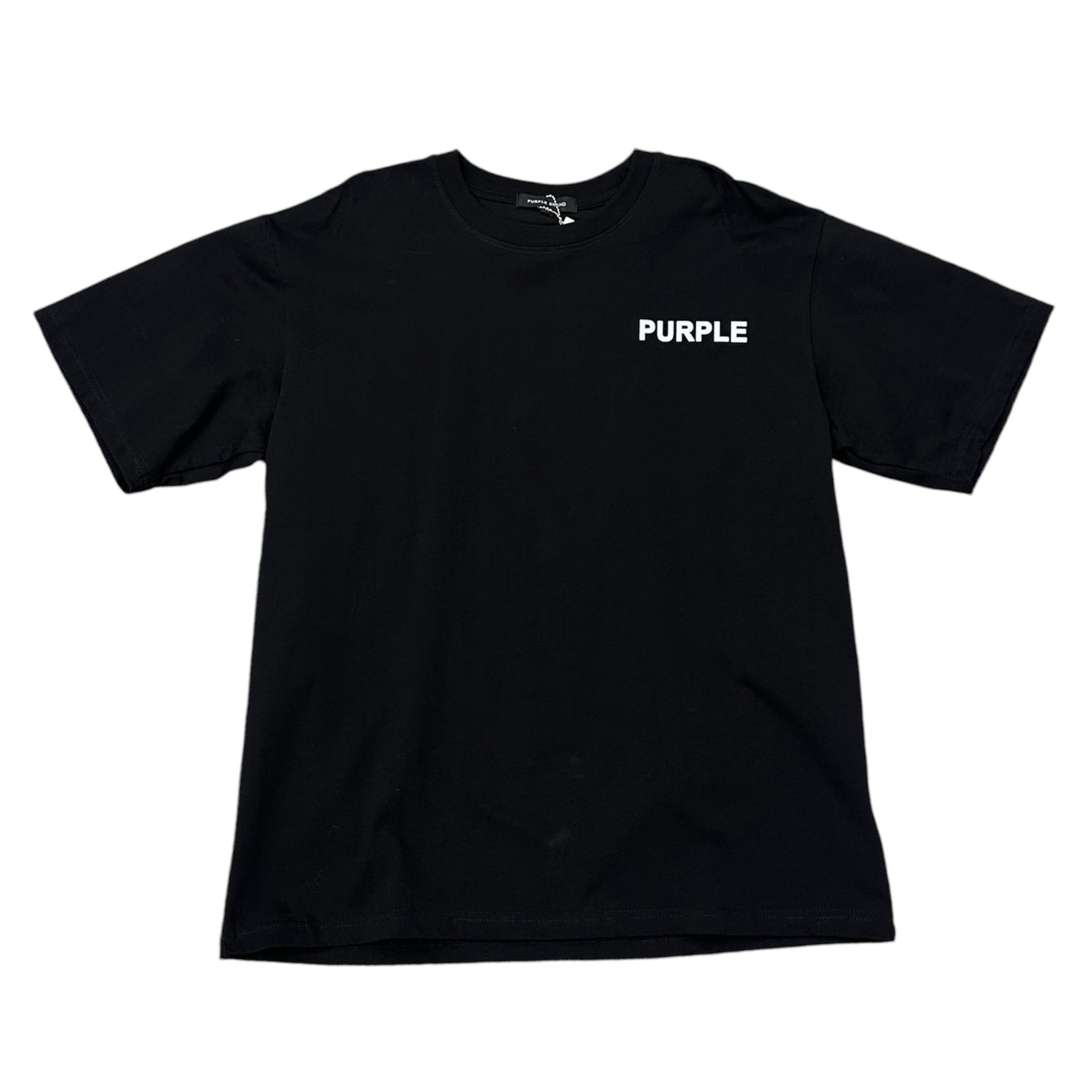 Purple Tee “Black Tee”