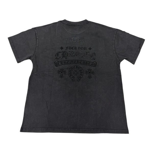 Chrome Heart “Fvck You” Grey Washed Tee