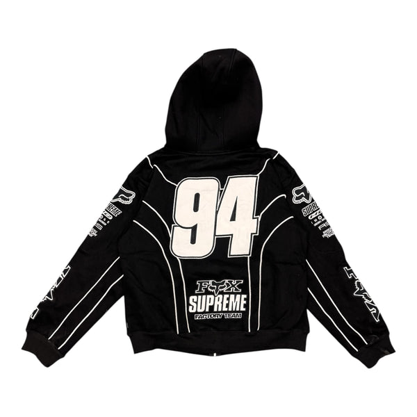 Supreme x Fox Black/White Hoodie