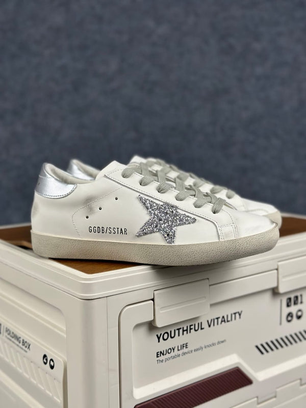 Golden Goose Classic White/Silver