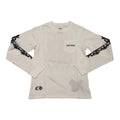 Chrome Heart Pink Logo / White Longsleeve Tee