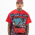 Life Hustlers Red Ferrari Tee
