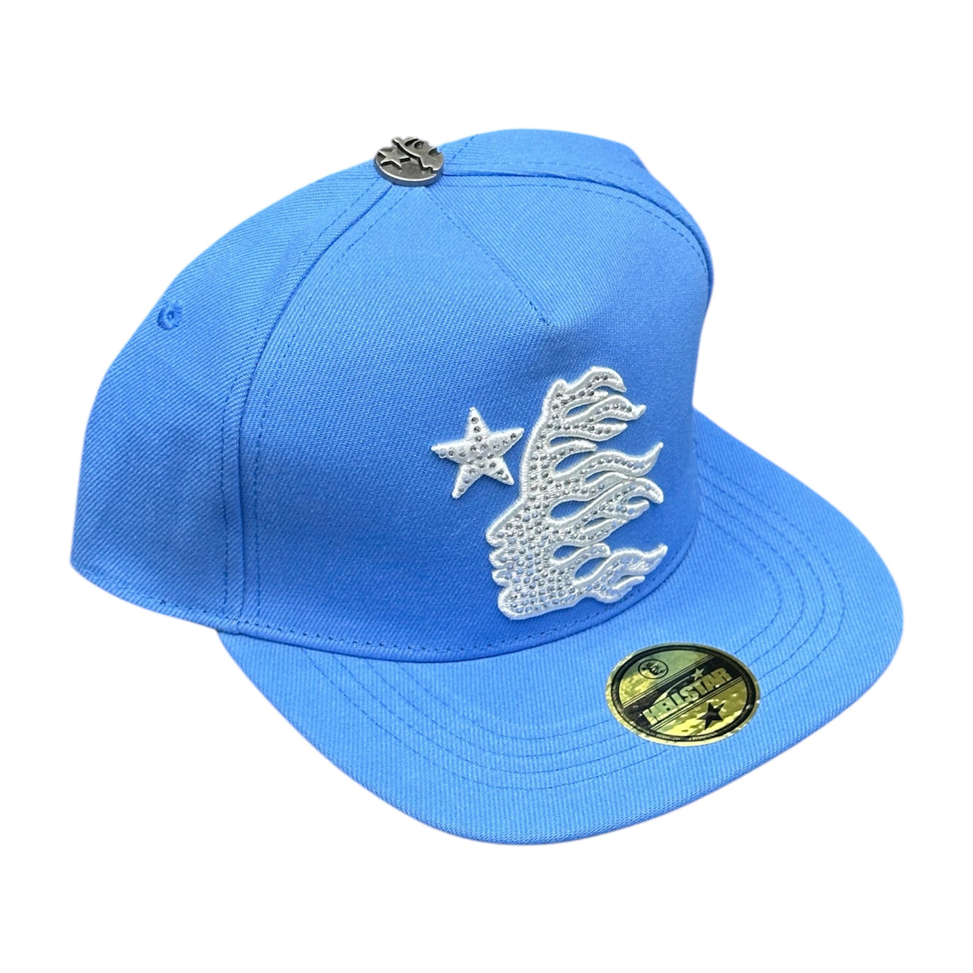 Hellstar Sky Blue Diamond Cap