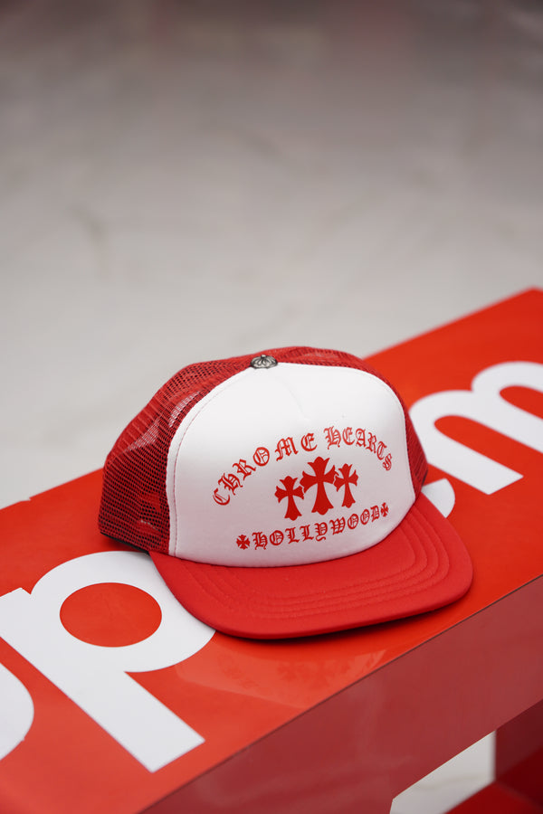 Chrome Hearts Red/White Cap