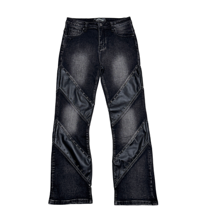 Vicious Black/Leather Jean