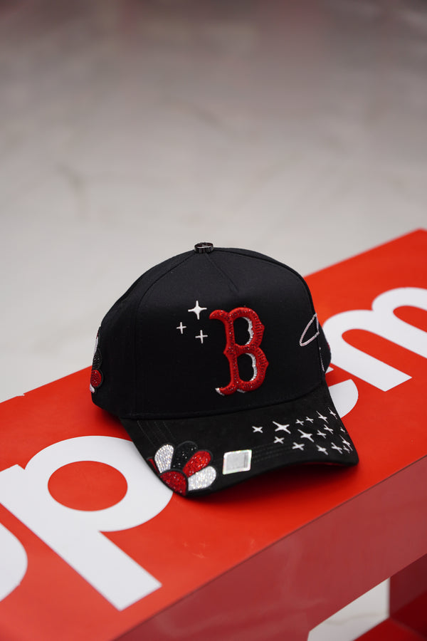 CF Boss Black/Red Cap