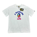 Bape “ A Bathing Ape” White Tee