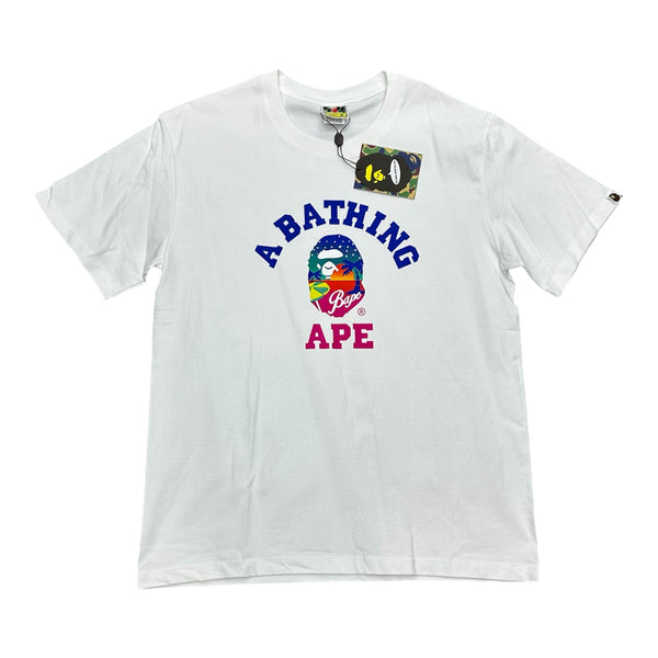 Bape “ A Bathing Ape” White Tee