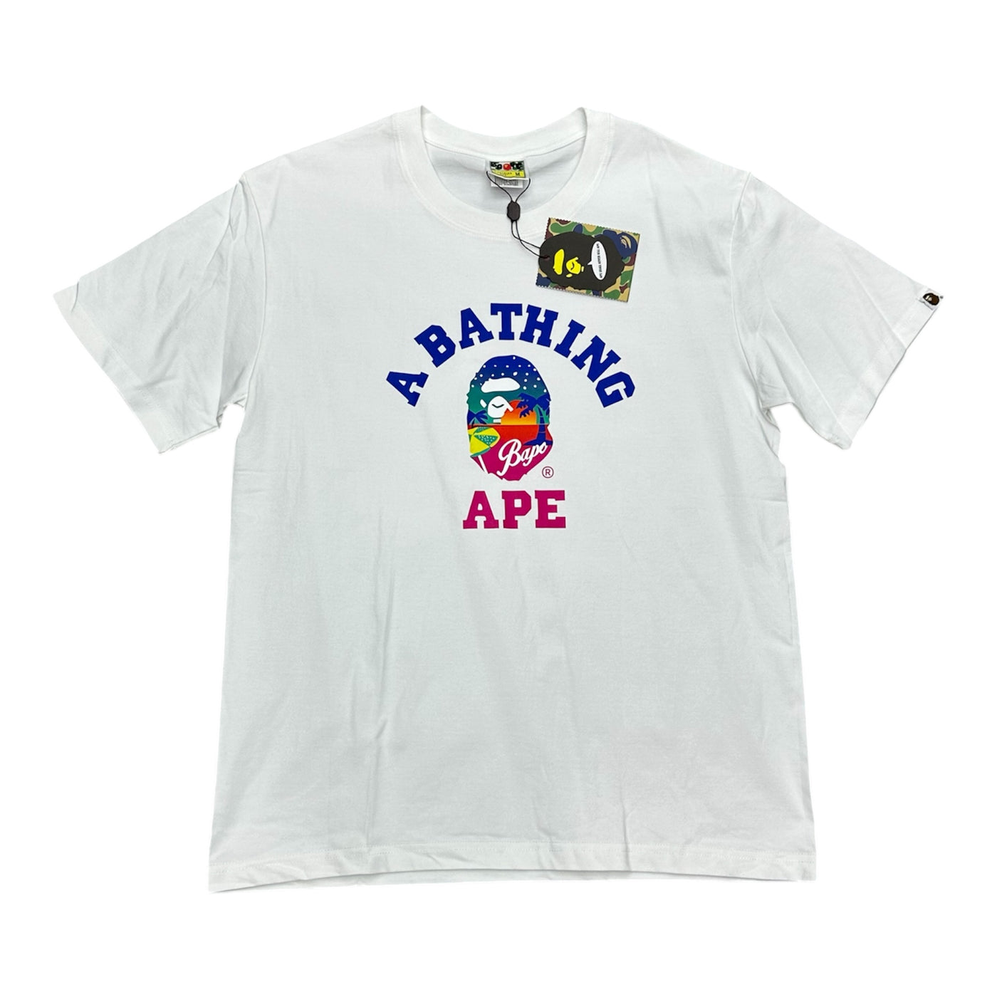 Bape “ A Bathing Ape” White Tee