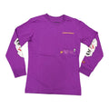 Chrome Heart Purple Longsleeve Tee