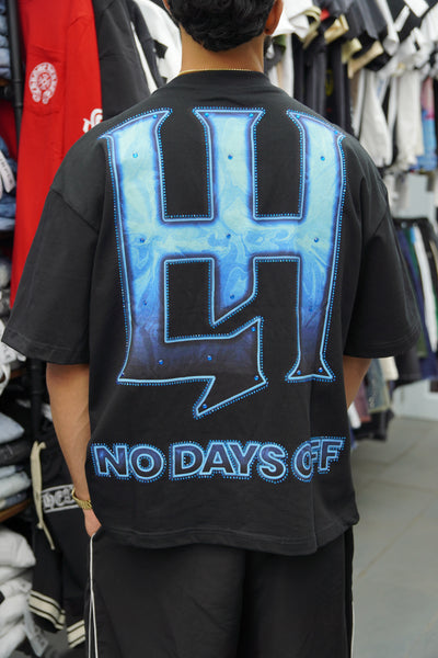 “Life Hustlers” Tee Blue/Black